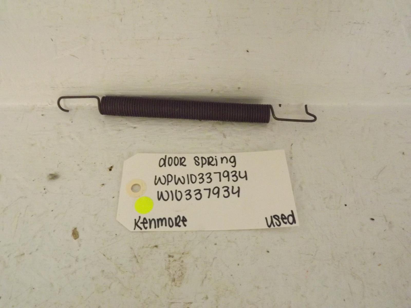Kenmore Dishwasher WPW10337934 W10337934 Door Spring Used Kenmore Dishwasher WPW10337934 W10337934 Door Spring Used